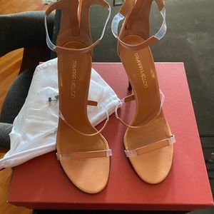 Tamara Mellon tan sandals